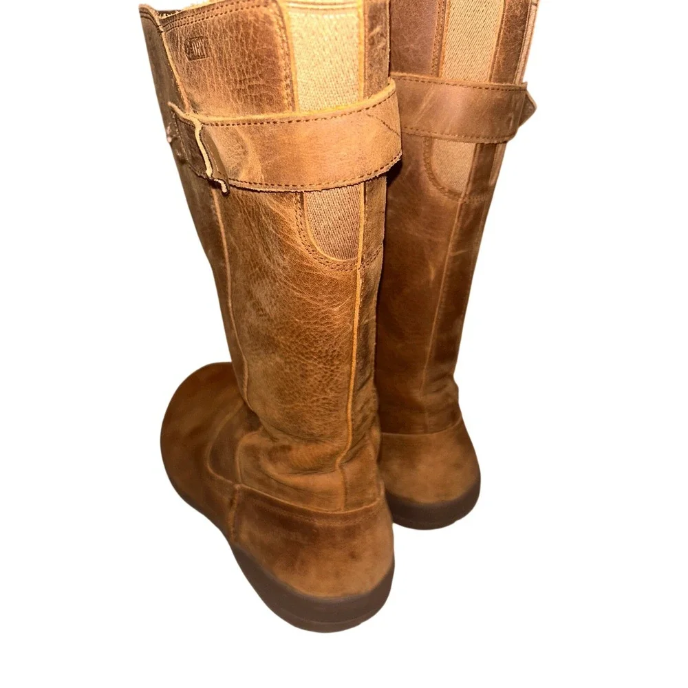 Merrell Tremblant Ezra Womens Brown Leather‎ Waterproof Mid Calf Boots J95324 9